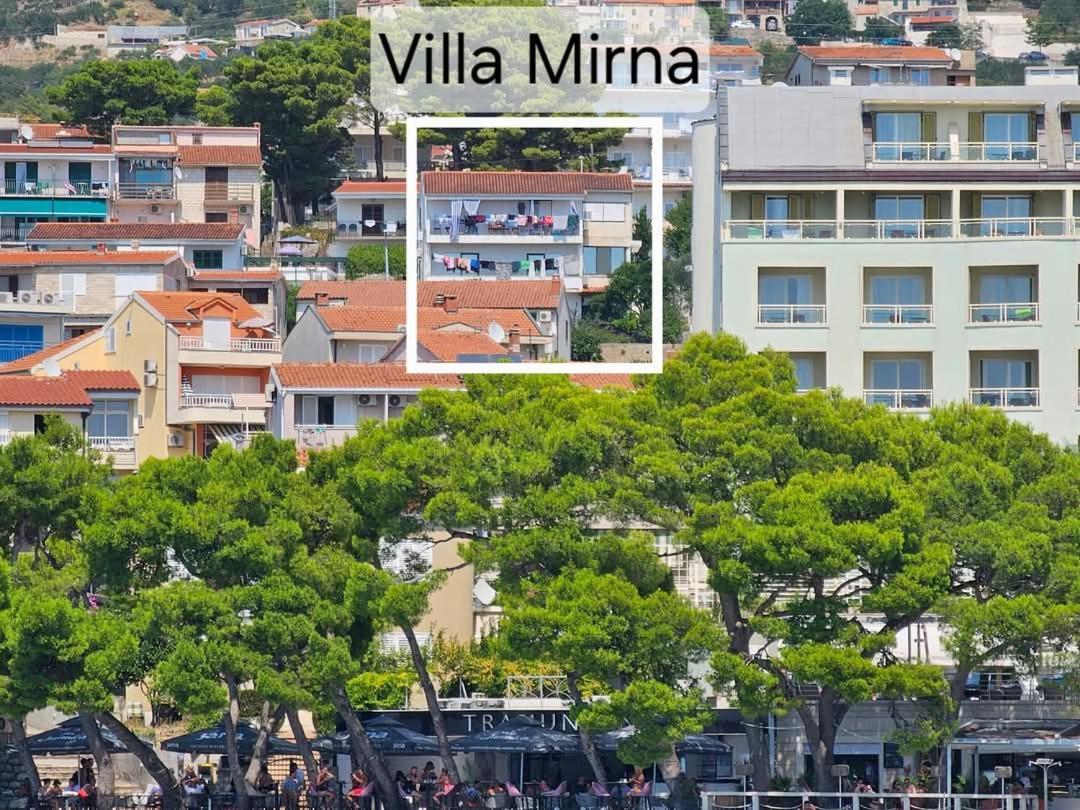 Apartment Villa Mirna มาคาร์สกา ภายนอก รูปภาพ